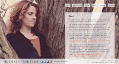 Desktop Screenshot of abigailhopkins.com